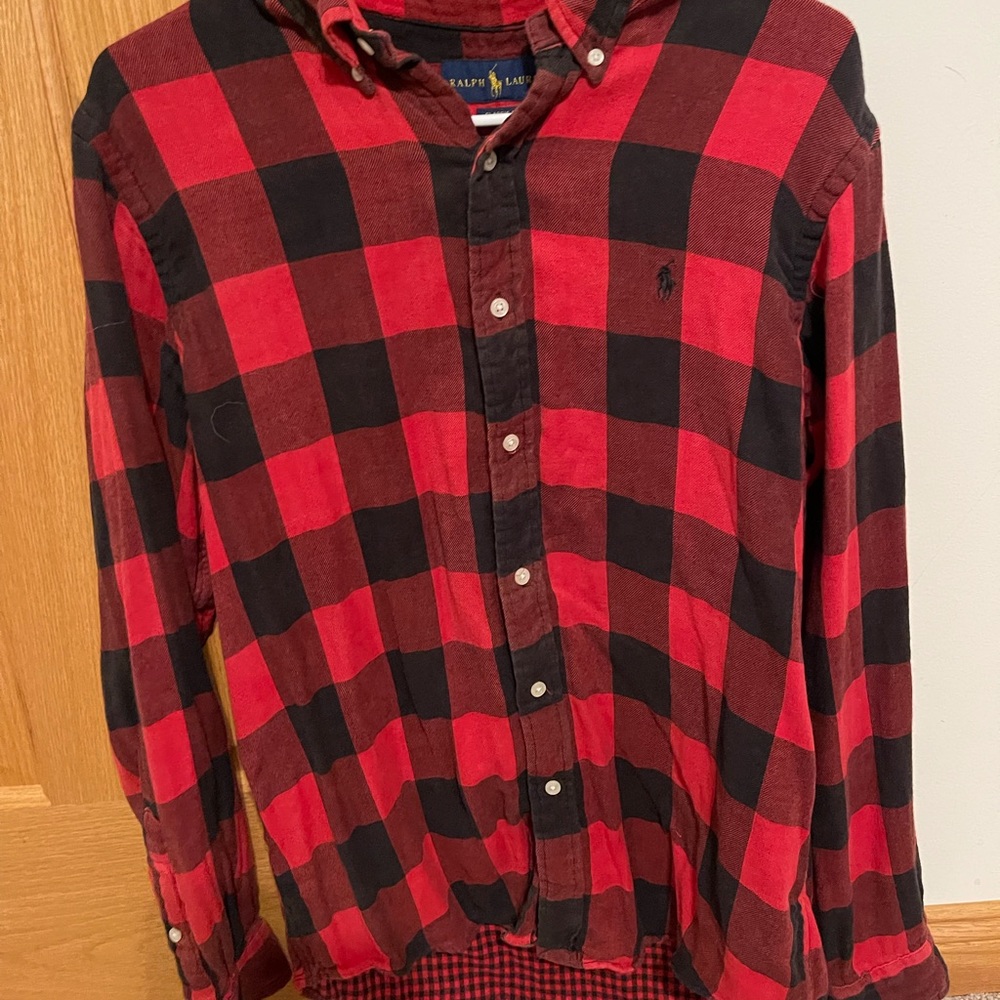 men’s polo Ralph Lauren button down shirt